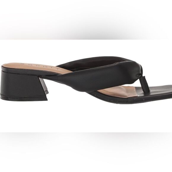 ESPRIT Size 6.5 chunky wheel sandals black.  NWT - Picture 7 of 9